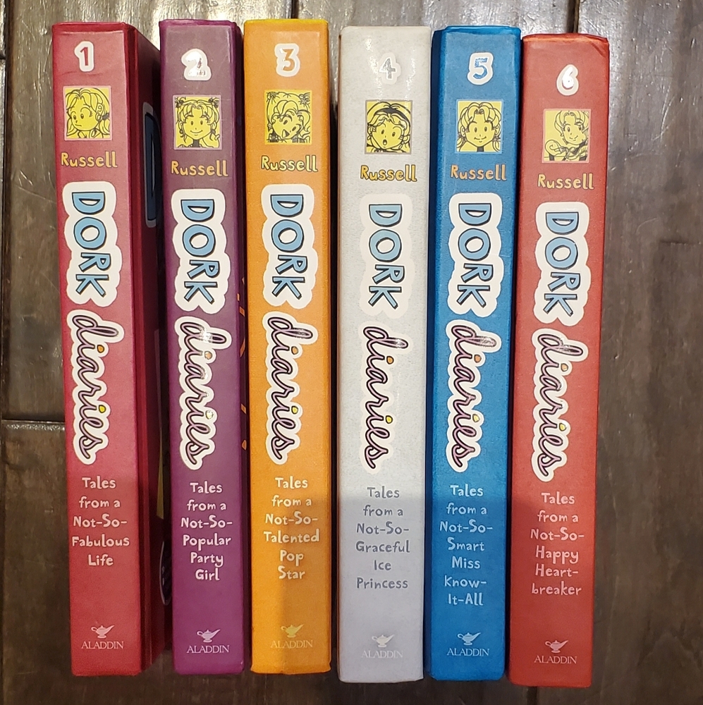 Dork Diaries Book Set Series #1-6
